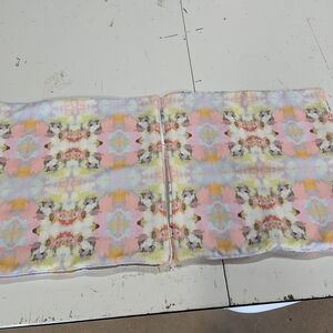 Pastel Patterned Accent Pillow